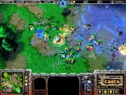 Focus (Orc) vs Agatha (HU) - G2 - WarCraft 3 - WC444