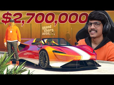 $2.7 MILLION DOLLARS SUPER CAR 😍 GTA ONLINE | THE COSMIC BOY