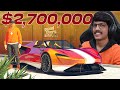 2 7 MILLION DOLLARS SUPER CAR GTA ONLINE THE COSMIC BOY
