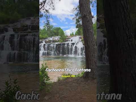 Cachoeira Chico Fontana, Arapoti-PR #cachoeira #waterfall #paraná #natureza