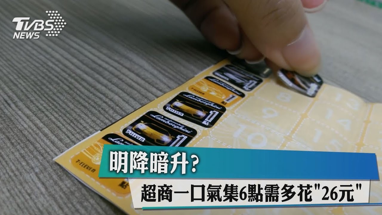 明降暗升? 超商一口氣集6點需多花「26元」