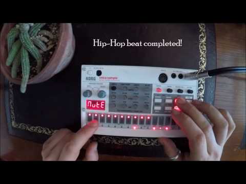 Korg Volca Sample Demo:  Creating Hip-Hop Vibes in under 5 Minutes (Improv) [By Schtang]