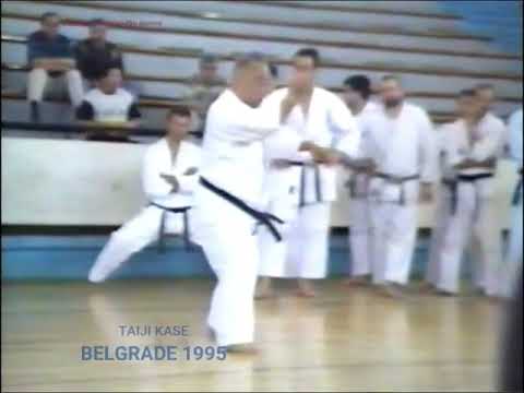 Master Taiji Kase, Belgrade 1995.