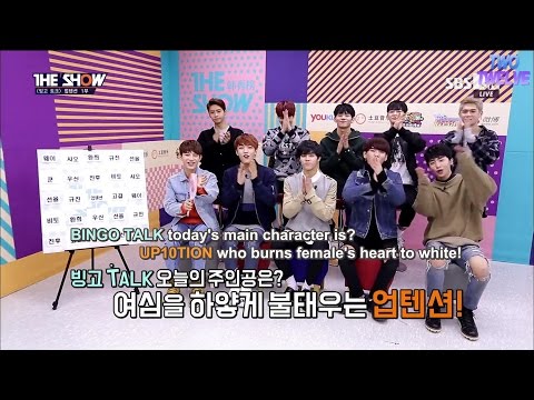 [ENGSUB] 161122 UP10TION Bingo Talk On TheShow