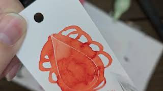 Golden Gate Glow Ink Review Ferris Wheel Press Fountain Pen Ink