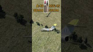 A-10 Gets Wing Deleted by MiG-15 #dcs #simulation