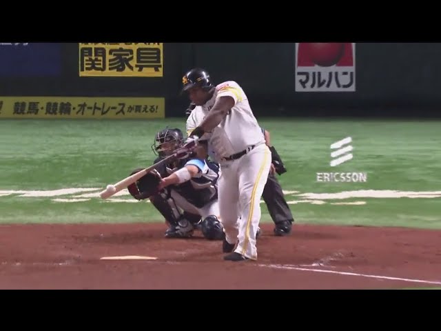 【3回裏】変化球をナイスバッティング‼ ホークス・デスパイネ 追加点となるタイムリーを放つ‼ 2019/7/10 H-L