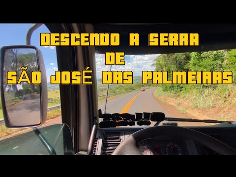 DESCENDO A “SERRA” DE SÃO JOSÉ DAS PALMEIRAS PARANÁ