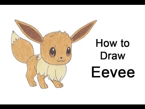 How to Draw Eevee from Pokemon