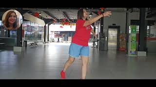Bersamamu line dance , tutorial