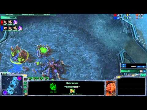 HerdULiek SC2 Cast - 1v1 ZvZ EGIdrA (Zerg) vs LagTTJEcho (Zerg) Starcraft 2 HD