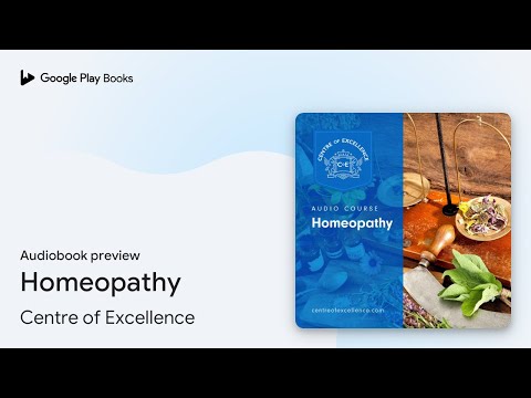 Homeopathy by Centre of Excellence · Audiobook preview