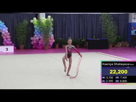 ☀️2012 ELITE⭐️ Zarina Terpugova - rope (GCP) XI SUMMER STARS 2023