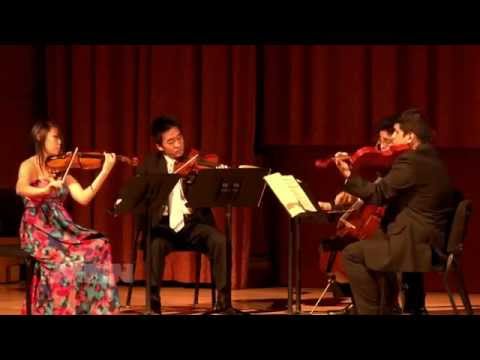 The Casadesus Quartet performing Ravel's String Quartet in F Major