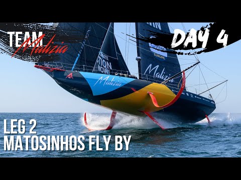 Matosinhos Fly By - Day 4 of Leg 2 - The Ocean Race Europe