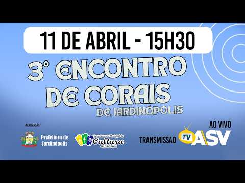 Terceiro Encontro de Corais de Jardinópolis-SC