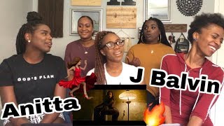 Anitta &amp; J Balvin - Downtown (Official Music Video) REACTION