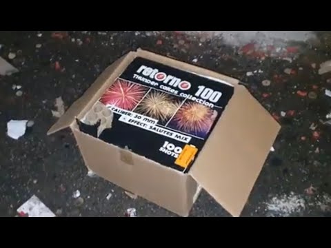 Rotorno 100 Thunder cakes collection salutes mix 30mm