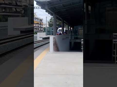 Intercity 53 with electric Siemens HellasSprinter 120-019 In Athens