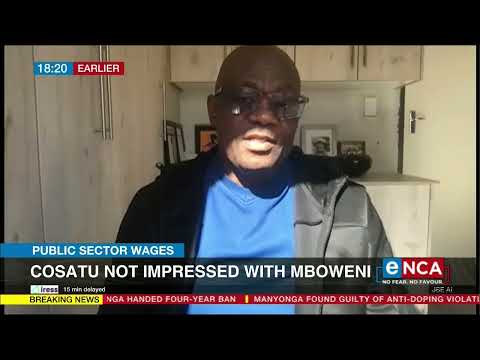 Cosatu not impressed with Mboweni's remarks