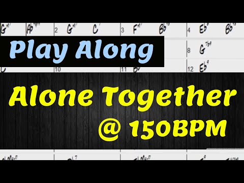 Alone Together Backing Track/ Play Along (150BPM)