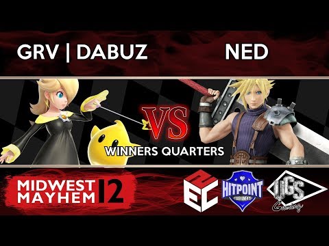 Midwest Mayhem 12 Winners Quarters - GRV | Dabuz (Rosalina/Luma) Vs. NED (Cloud)