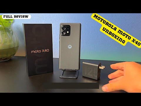 moto x40 black colour Unboxing | Motorola x40 hands on review 💥
