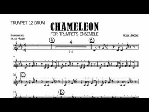 Chameleon for trumpets ensemble by Valter Valerio & Paolo Trettel