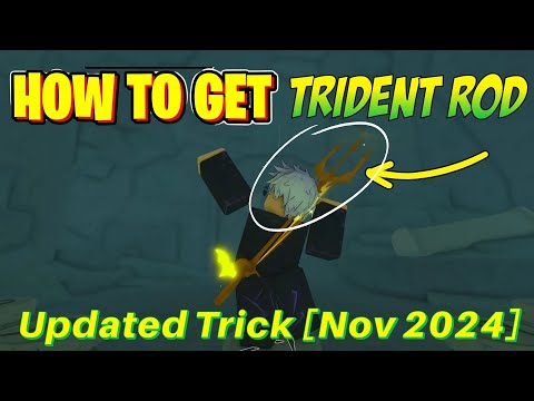 How to get the trident rod in Fisch || how to get trident rod