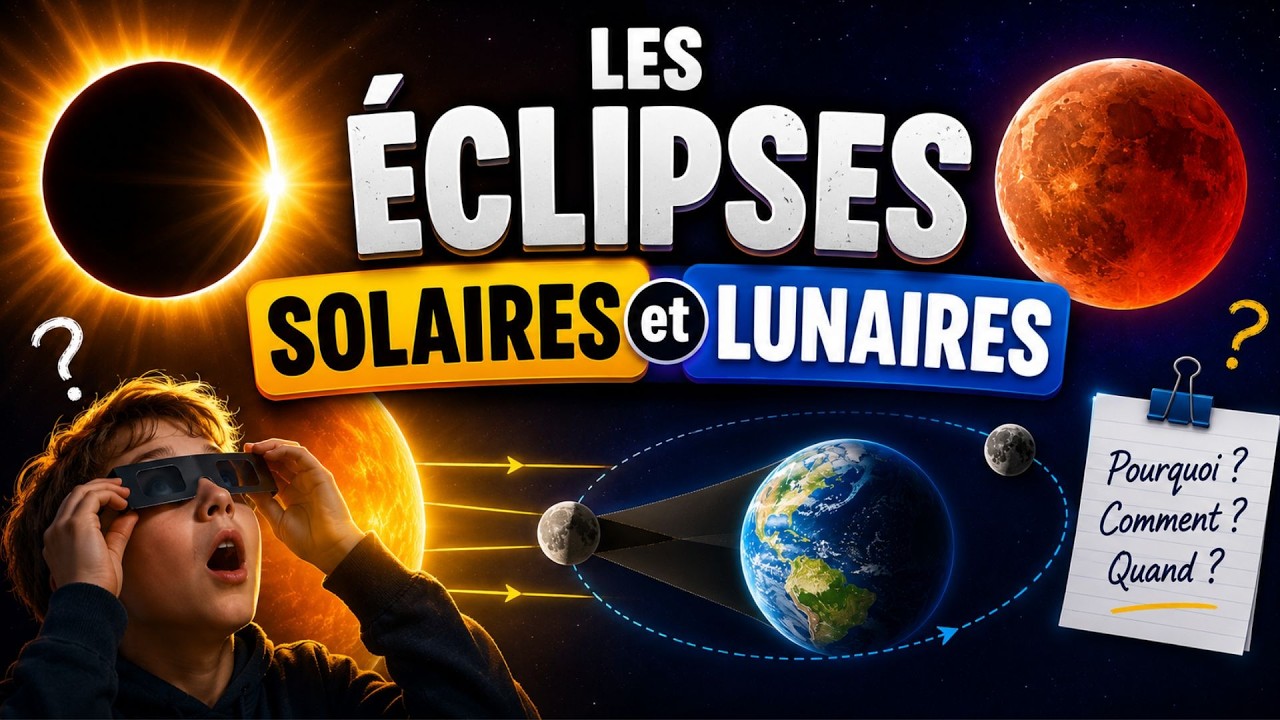 Les éclipses solaires et lunaires