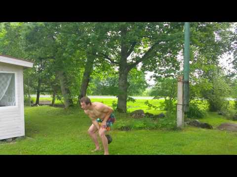 Kettlebell snatch 32kg 70lbs x 30 reps