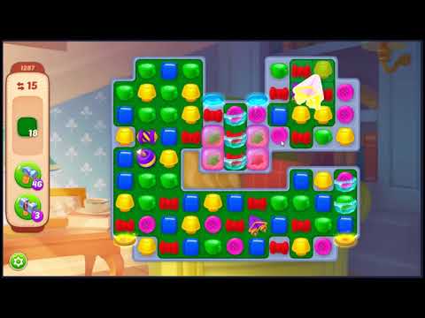 Homescapes Level 1287 - NO BOOSTERS 🏠 | SKILLGAMING ✔️