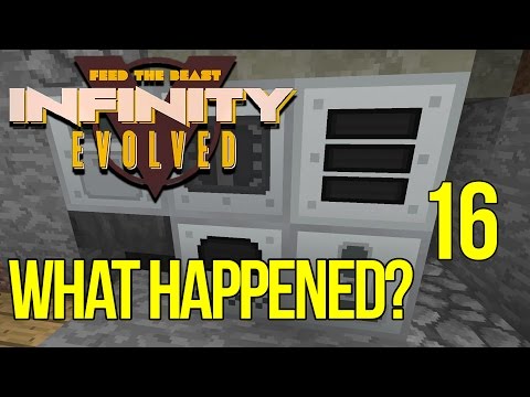 Minecraft FTB Infinity Evolved Ep: 16 - What Happened?![1080p60fps]