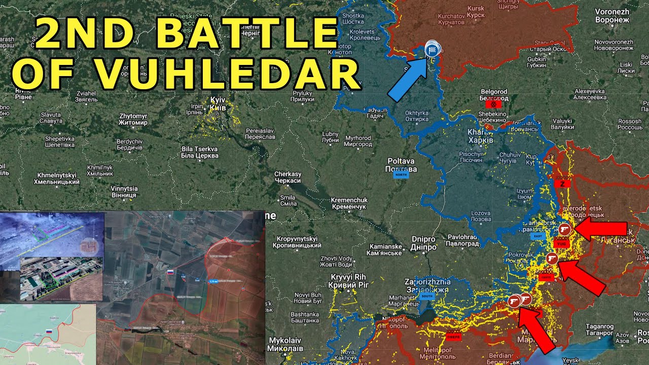 2nd Battle of Vuhledar Begins | AFU Double Down in Kursk | Both Sides Raise The Stakes