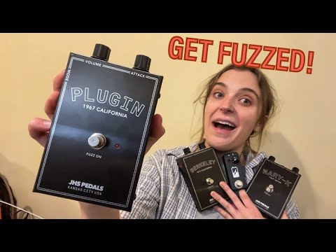 'FuzzyNuts' tries some new pedals! JHS Legends of Fuzz