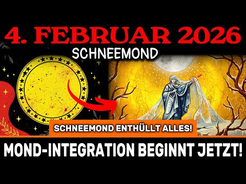ACHTUNG! MOND-INTEGRATION LÄUFT! 4. Februar – was der SCHNEEMOND enthüllt hat wird KLAR!