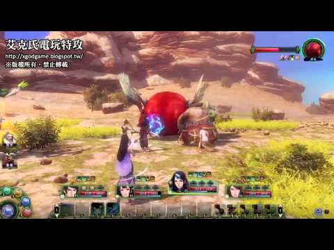 軒轅劍外傳穹之扉：困難模式34等敗菁英怪渾沌 - YouTube