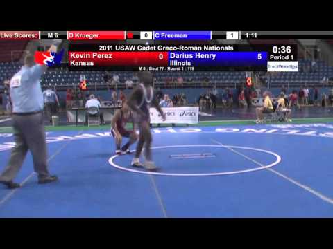 Cadet Greco 119 - Darius Henry (IL) vs. Kevin Perez (KS)