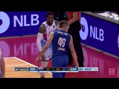 AdmiralBet ABA League 2022/23 highlights, Round 10: Igokea m:tel - Zadar (9.12.2022)
