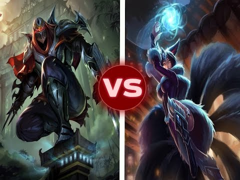 [HIGHLIGHT] SKT T1 Faker Zed vs Ahri