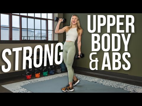 Upper Body & Abs with Dumbbells | 30 min