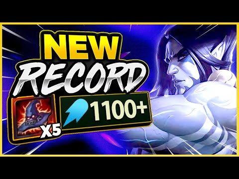 I BUILT THE MOST AMOUNT OF AP POSSIBLE ON SYLAS! - League of Legends