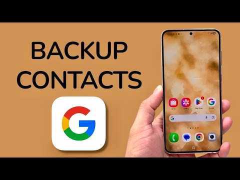 How To Backup Contacts In Gmail On Android