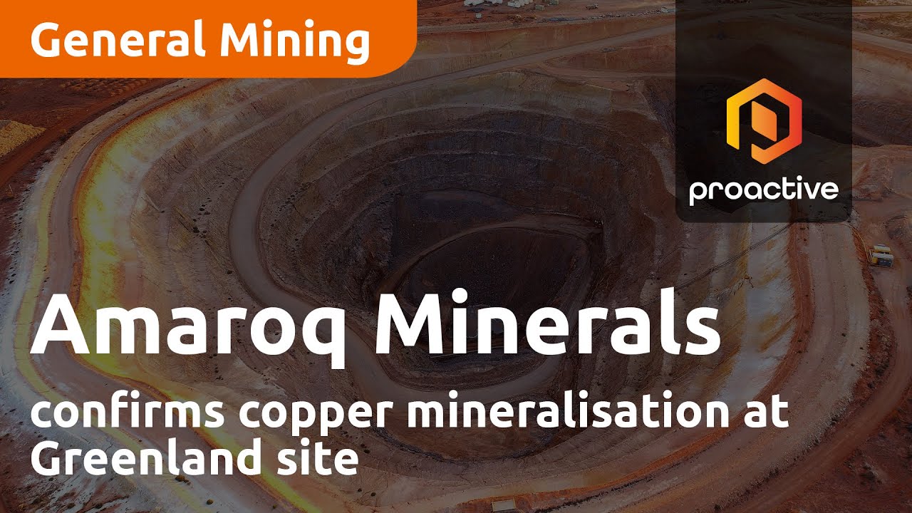 Amaroq Minerals confirms copper mineralisation at Greenland site