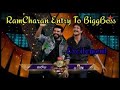 Ram charan in BIGG BOSS house | entertainment | full episode | RRR update | Ramcharan grand entry