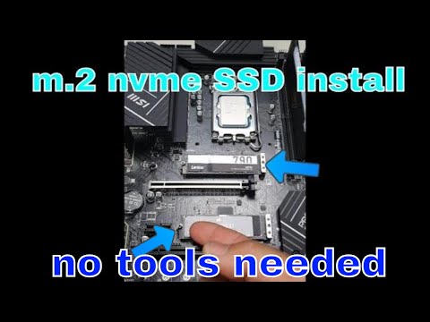 msi PRO z790-p m.2 ssd install. quick latch tips