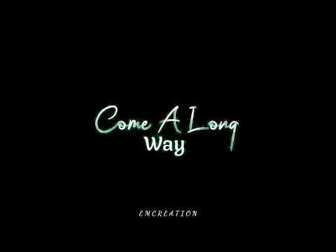 💖Come A long way 🥰 Tamil song lyrics 😘 black screen WhatsApp status mattraan movie song 😍