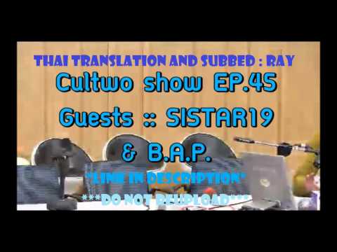 [ThaiSub Ray] 210213 Cultwo show Sistar19&B.A.P.