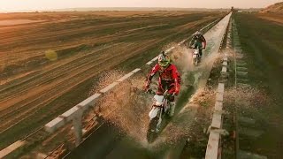 Hard Enduro Freeriding Through the Belchatow Coal Mine