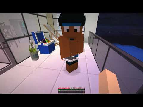 BEIJEI UMA MENINA DESCONHECIDA NA PRAIA - NAMORADOS #02 (MINECRAFT MACHINIMA)